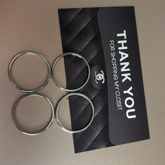 New 3pcs Set 2mm Stainless Steel Stackable Rings for Women - Picture 5 of 5